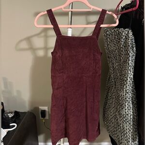 American Eagle Outfitters Corduroy Tote in Burgundy